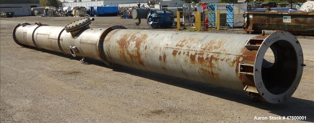 36" x 24.7' CR Construction Inc., Acid Reduction Column, Stainless Steel, 50 psi @ -20 to 250 F, 24" Man Way - Image 6