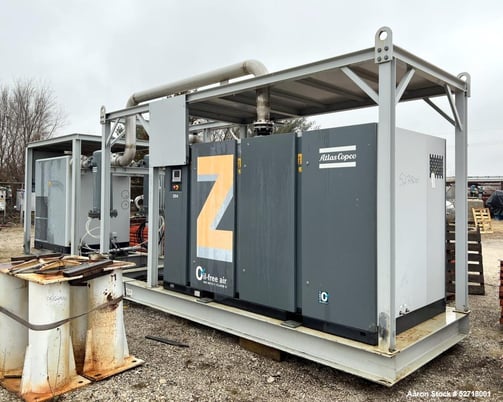 8000 cfm, 33 psig, Atlas Copco #ZE4-B, Air Compressor Dryer System/Package, 125 HP, 3560 RPM, 208-230/-460 V - Image 2