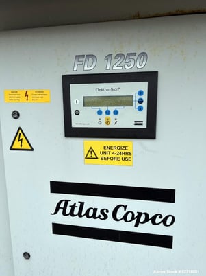 8000 cfm, 33 psig, Atlas Copco #ZE4-B, Air Compressor Dryer System/Package, 125 HP, 3560 RPM, 208-230/-460 V - Image 8