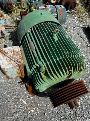 100 HP 1185 RPM Reliance, Frame 444T, TEFC, ball, 460 Volts (7 available) - Image 2