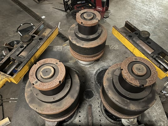 Sahinler #HPK 180, DP roll bender, 2 rolling speeds, horizontal working position, 2018 - Image 4