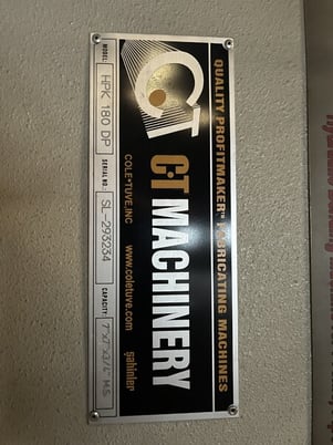 Sahinler #HPK 180, DP roll bender, 2 rolling speeds, horizontal working position, 2018 - Image 6