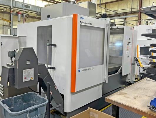 GF Mikron #HEM-1000, CNC vertical machining center, 30 automatic tool changer, 41.3" X, 20.9" Y, 23.6" Z - Image 1