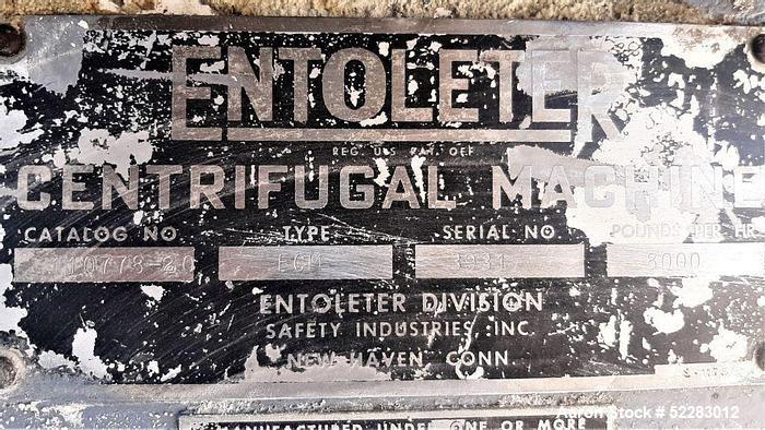 Entoleter Centrimil #ECM, Impact Mill, Carbon Steel, 16" diameter Rotor w/ 0.375" diameter Pins, 5 HP - Image 6