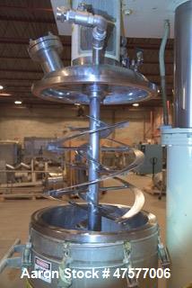 Ross #HSM-40, Vacuum Double Helical Mixer Reactor, 43" width x 68" L x 91" H Tank, 575 V - Image 2