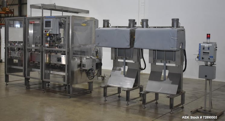 Tri-Pack #SPC, large format tamper evident bander & sleeve labele, 250 CPM, 300 ppm, 1"-7" diameter Product - Image 2