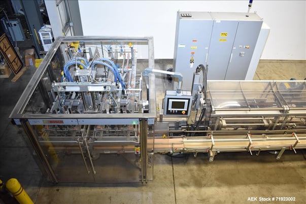 Bosch #TTF, Triseal Carton Forming, Robotic Loading & Top Closing, 30 plus PPM per head, 17.5" L x 10" width - Image 4
