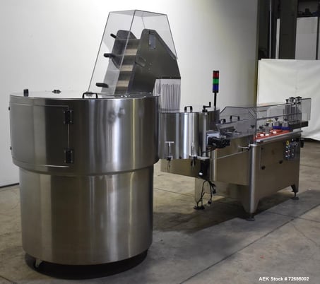 IMA Nova #7460(A300) Bulk Bottle Unscrambler w/Integrated Bottle Cleaner, 250 containers/min., 1"-4" diameter - Image 2