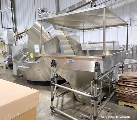 Nalback Engineering, #Necosort-R1-S3-105-LH, Bottle Descrambler, 550 bottles/min., for 16/24/32/48 oz - Image 2