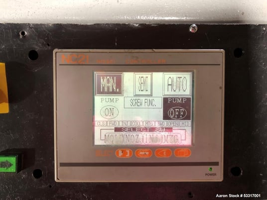44 Ton, 2.1 oz., Nissei #NS40E5A, Plastic Injection Molding Machine, 12.2" x 12.2" tie bar spacing, 30 mm - Image 2