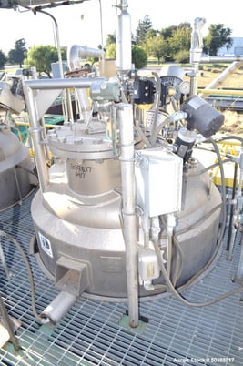 400 gallon A & B Process Systems, Stainless Steel vertical reactor, 54" diameter x 24" straight side, 150 psi - Image 8