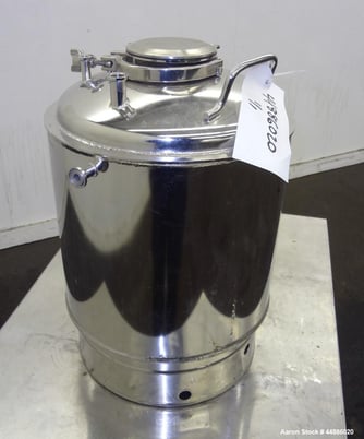 5.2 gallon Alloy Products, Stainless Steel vertical reactor, 12" diameter x 10" straight side, 50 psi @ - Image 4