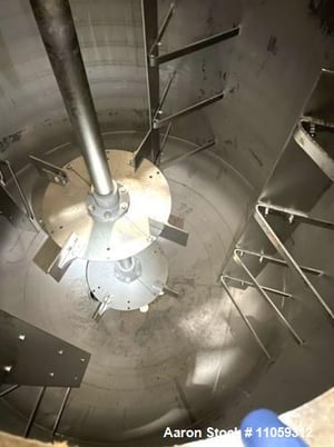 3000 gallon Ward, Alloy 20 Reactor, 98" diameter x 6' 5" T/T, 85/FV psi @ 350&deg;F Shell, 150/FV psi @ 350&deg;F - Image 3