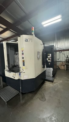 Makino #A71, CNC horizontal machining center, 60 automatic tool changer, 28.7" X, 28.7" Y, 31.5" Z, 10000 - Image 2