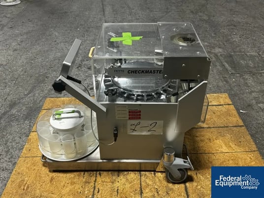 Tablet Tester, Fette #Checkmaster-4.1, 230 volt, serial# 82 1413, built 2005 - Image 3