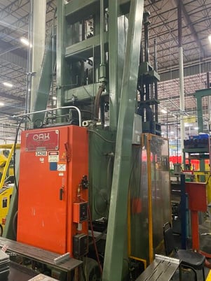 62 Ton, Burr Oak #RCSE, vertical expander, .866 between rows staggered, 5 rows, 5-1/2" rod diameter, 1999 - Image 2