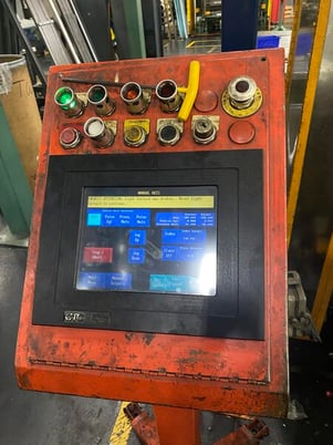 62 Ton, Burr Oak #RCSE, vertical expander, .866 between rows staggered, 5 rows, 5-1/2" rod diameter, 1999 - Image 3