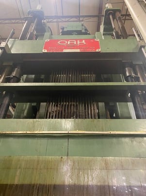 62 Ton, Burr Oak #RCSE, vertical expander, .866 between rows staggered, 5 rows, 5-1/2" rod diameter, 1999 - Image 5