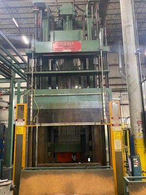 62 Ton, Burr Oak #RCSE, vertical expander, .866 between rows staggered, 5 rows, 5-1/2" rod diameter, 1999 - Image 7