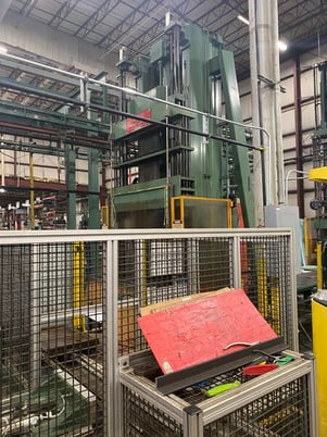 62 Ton, Burr Oak #RCSE, vertical expander, .866 between rows staggered, 5 rows, 5-1/2" rod diameter, 1999 - Image 8