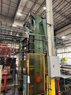 62 Ton, Burr Oak #RCSE, vertical expander, .866 between rows staggered, 5 rows, 5-1/2" rod diameter, 1999 - Image 10