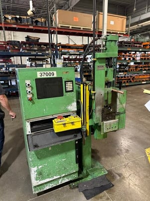 Carson #AHP-2x48, automated tube hole punch, .500"-2.625" tube outside dimension, .562"-72" hole to clamped - Image 2