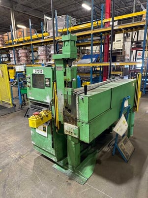 Carson #AHP-2x48, automated tube hole punch, .500"-2.625" tube outside dimension, .562"-72" hole to clamped - Image 5