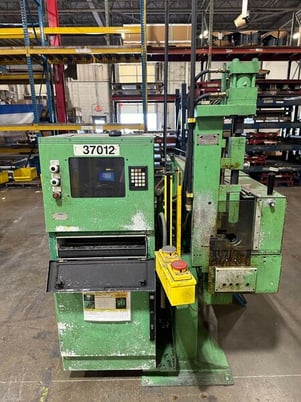Carson #AHP-2x48, automated tube hole punch, .500"-2.625" tube outside dimension, .562"-72" hole to clamped - Image 6