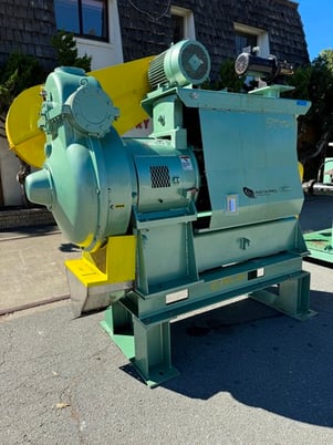 Insta-Pro #2000, continuous expeller press, oil, vertical screw feed, belt driven drive - Image 1