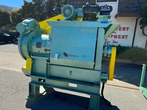 Insta-Pro #2000, continuous expeller press, oil, vertical screw feed, belt driven drive - Image 2
