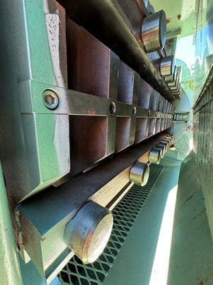 Insta-Pro #2000, continuous expeller press, oil, vertical screw feed, belt driven drive - Image 4