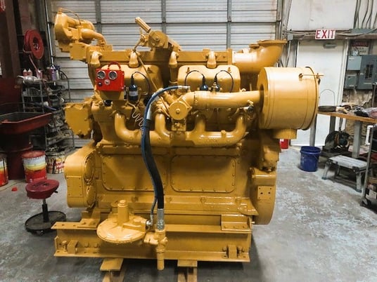 330 HP @ 1200 RPM, Caterpillar #G379-SINA, gas engine, hydro-mech governo, rblt. - Image 1