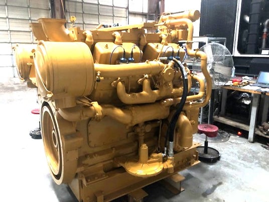 330 HP @ 1200 RPM, Caterpillar #G379-SINA, gas engine, hydro-mech governo, rblt. - Image 2