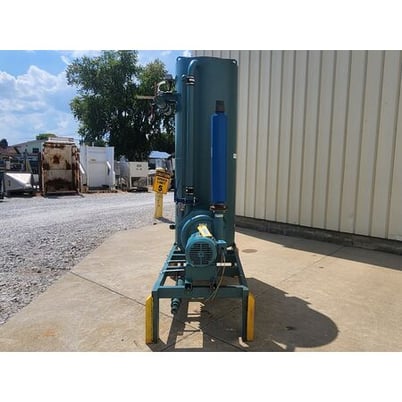 Gardner Denver #T1A08, vacuum blower exhauster w/ filter, 10 HP - Image 4