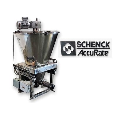 3" diameter, Schenck Process Mecatron, Stainless Steel gravimetric feeder, 5 cu.ft. - Image 1