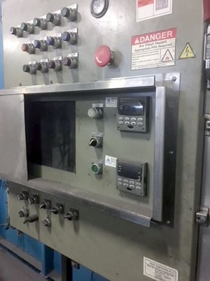 84" width x 60" H x 72" D Can-Eng, batch tempering furnace, 1400&deg;F, 480 V., 3-phase - Image 4