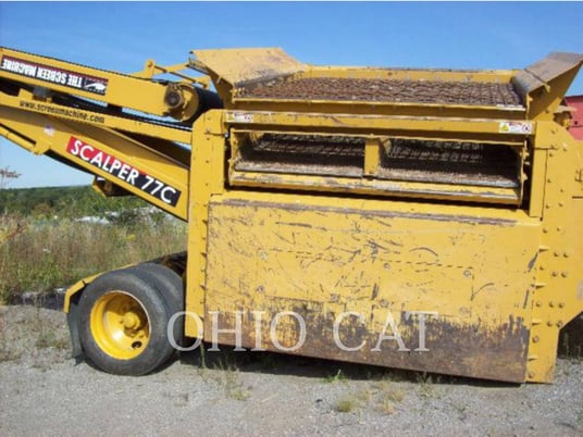 Screen Machine 77C TAPER BARS 6" OPENING NO BTM, Screen, S/N: D77C-SC-B-JH2218, 2008 - Image 1