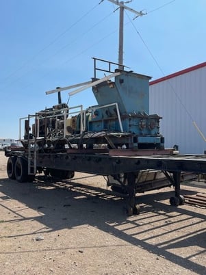 American Pulverizer #TRS-3535, mobile shredder, 35" x35" feed opening - Image 3