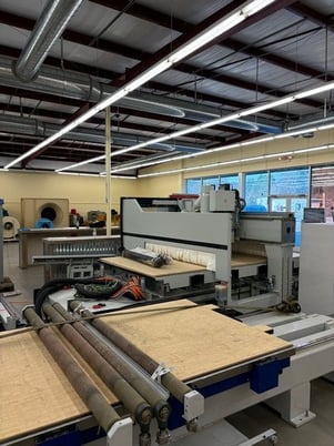 Holz-Her #Dynestic-7532, CNC high end gantry, 14 automatic tool changer, 147.6" X Travel, 86.6" Y Travel, 24k - Image 5