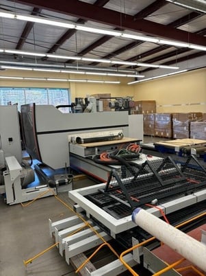 Holz-Her #Dynestic-7532, CNC high end gantry, 14 automatic tool changer, 147.6" X Travel, 86.6" Y Travel, 24k - Image 6