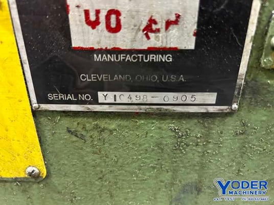 28 Stand, Yoder #M3, rafted rollformer, 3" spindle diameter, 18" roll space, equal geared, 1995 - Image 8