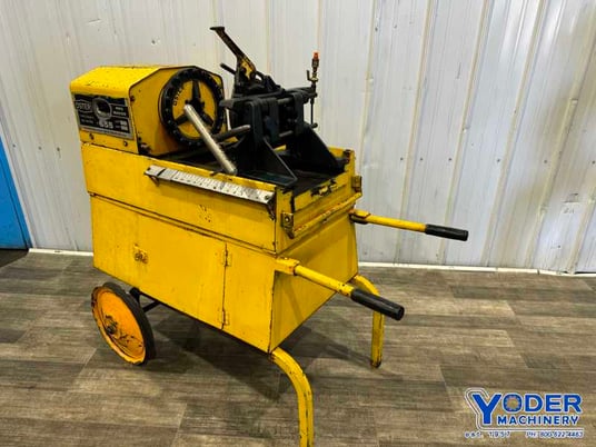 1/4" - 2" Oster #655, bolt & pipe threader, 1/8"-2" pipe capacity, front & rear chucks, 1/2 HP - Image 8