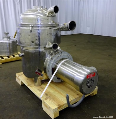 Westfalia #BKA35-86-076, Solid Bowl Disc Centrifuge, Stainless Steel, 5000 RPM Bowl, 25 HP, 230/460 V - Image 2