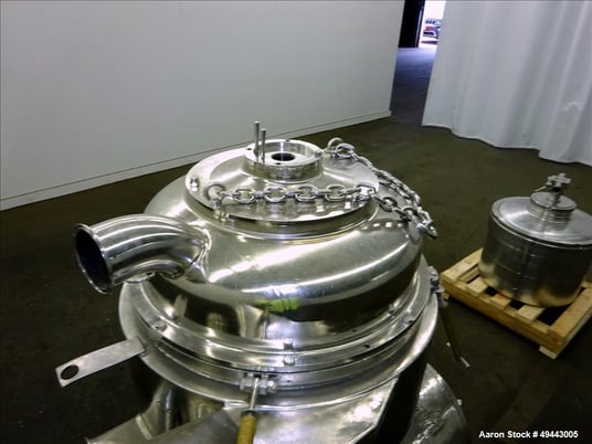 Westfalia #BKA35-86-076, Solid Bowl Disc Centrifuge, Stainless Steel, 5000 RPM Bowl, 25 HP, 230/460 V - Image 7