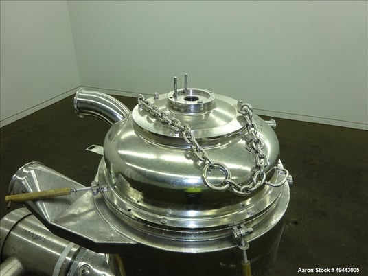 Westfalia #BKA35-86-076, Solid Bowl Disc Centrifuge, Stainless Steel, 5000 RPM Bowl, 25 HP, 230/460 V - Image 8