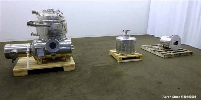 Westfalia #BKA35-86-076, Solid Bowl Disc Centrifuge, Stainless Steel, 5000 RPM Bowl, 25 HP, 230/460 V - Image 9