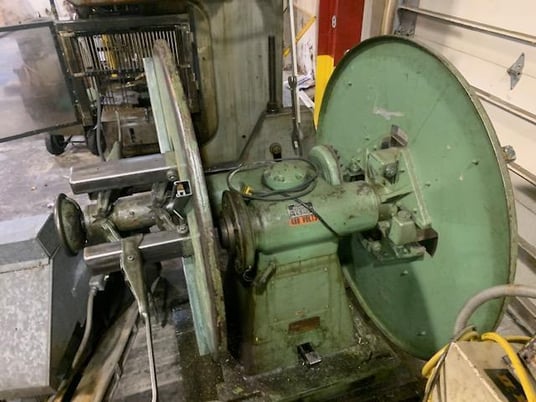 2500 lb. Littell #25-12, double end non-motorized uncoiler, 16" mandrel, 60" outside dimensions, 16"-20" ID - Image 1