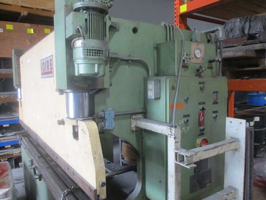 80 Ton, Loire, hydraulic press brake w/ dies, 10' overall - Image 2