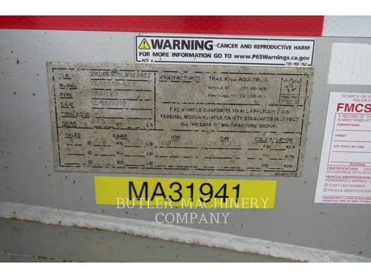Trail King Industries TK60SSD-43, Trailer, S/N: 1TKD04335LW023427, 2020 - Image 1