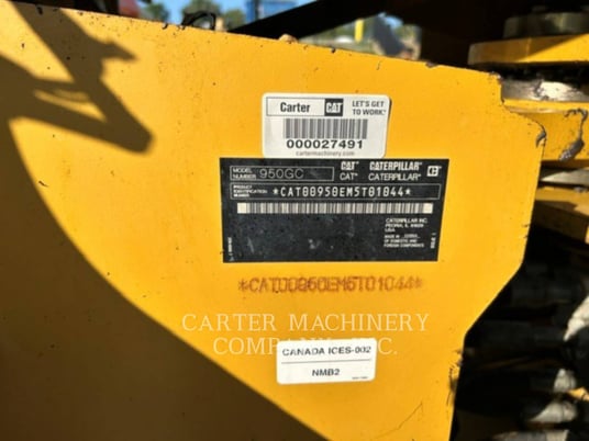 Cat 950GC 3V, Wheel Loader, 5614 hours, S/N: M5T01044, 2018 - Image 6
